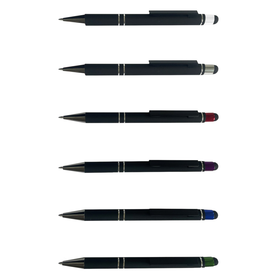 Clippen, Bleistiftkugelschreiber, Stift, Mehrfarbiger Spitz, Drehkappe