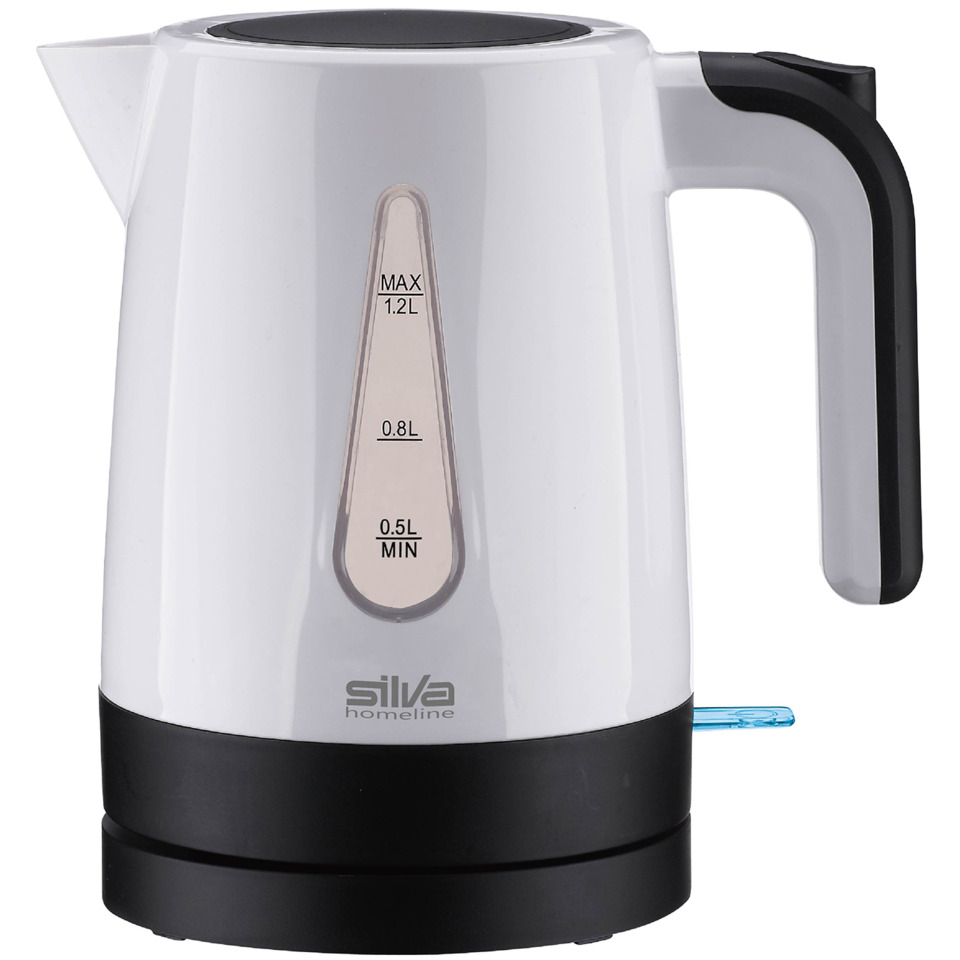 Elektrischer Wasserkocher, Kessel, Küchengerät, Glas/Metall Mix, Wasserkocher mit Skala
