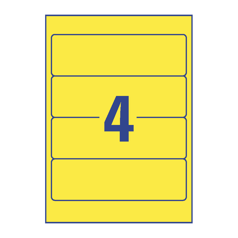 label, card, number, yellow, four, warnung, nummer 4, gelb, karte, tafel