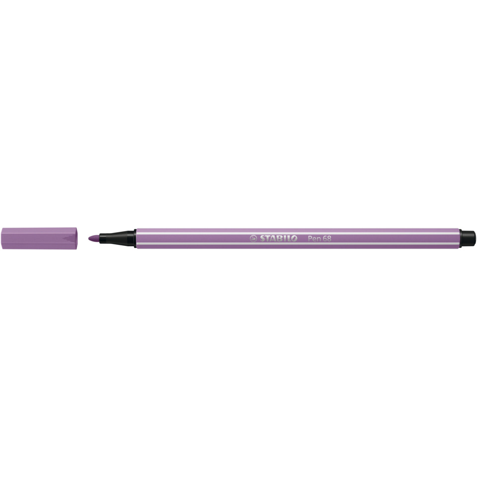 Marker, Stift, Feinspitze, Lila, Stabilo