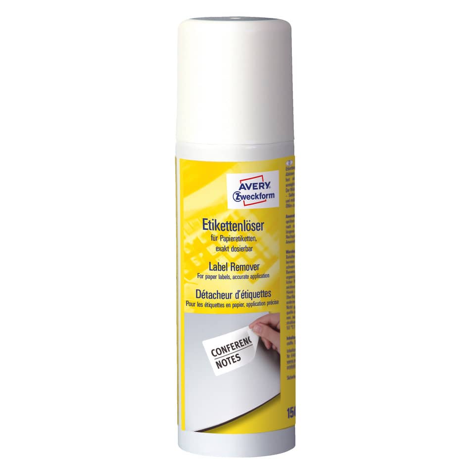 Etikettenlöser, Label Remover, Papieretiketten, Druckspender, Klebstoffrestentferner