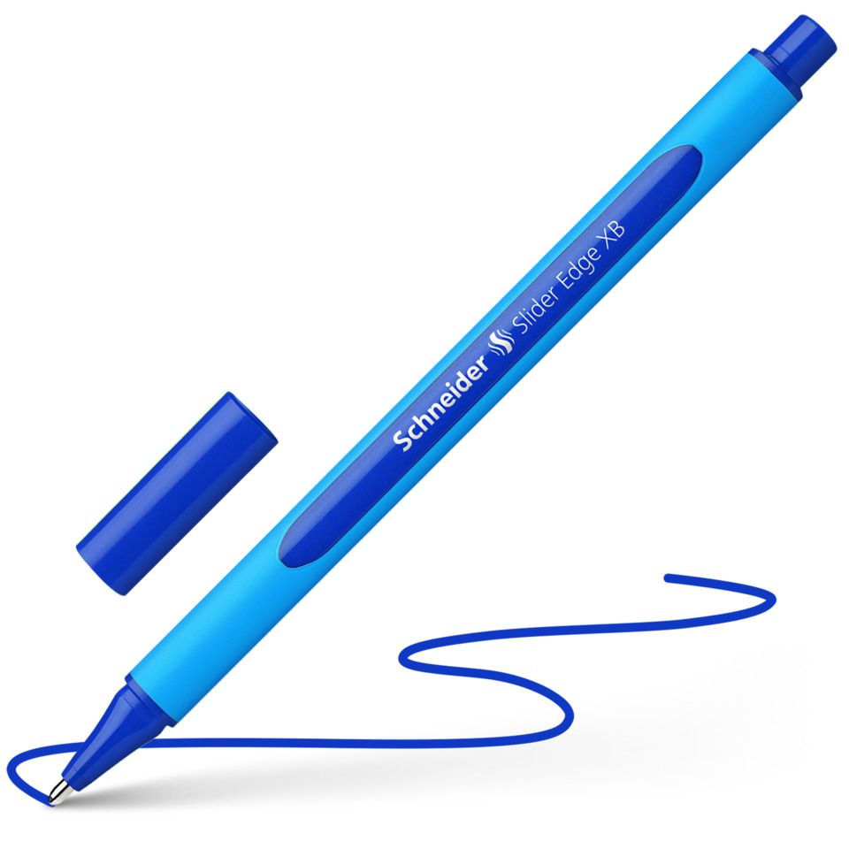 Marker, Stift, Blau, Ausziehbar, Chisel-Spitze