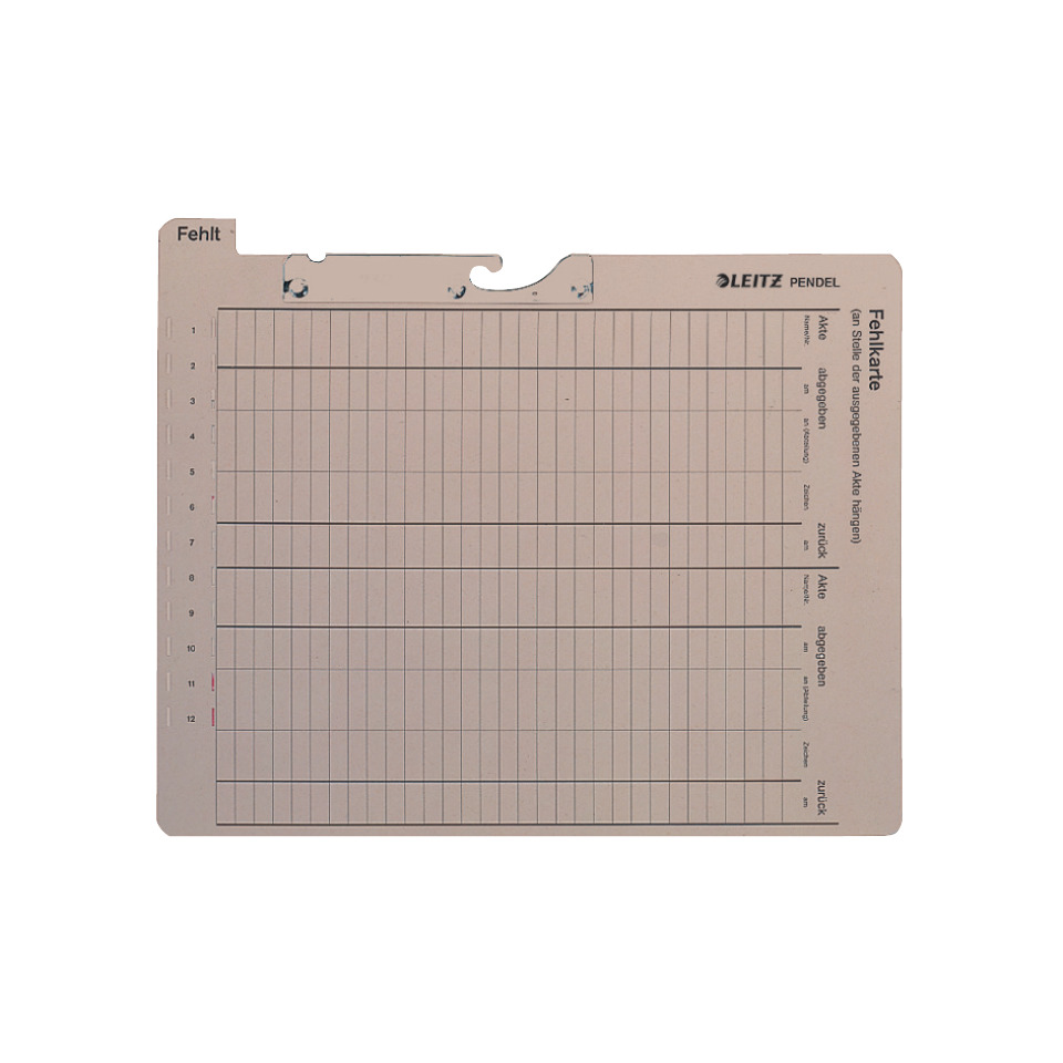 Kalenderkarte, Klemmbrett, Fotokartenlayout, Beobachtungsplan, Leitz Pendel