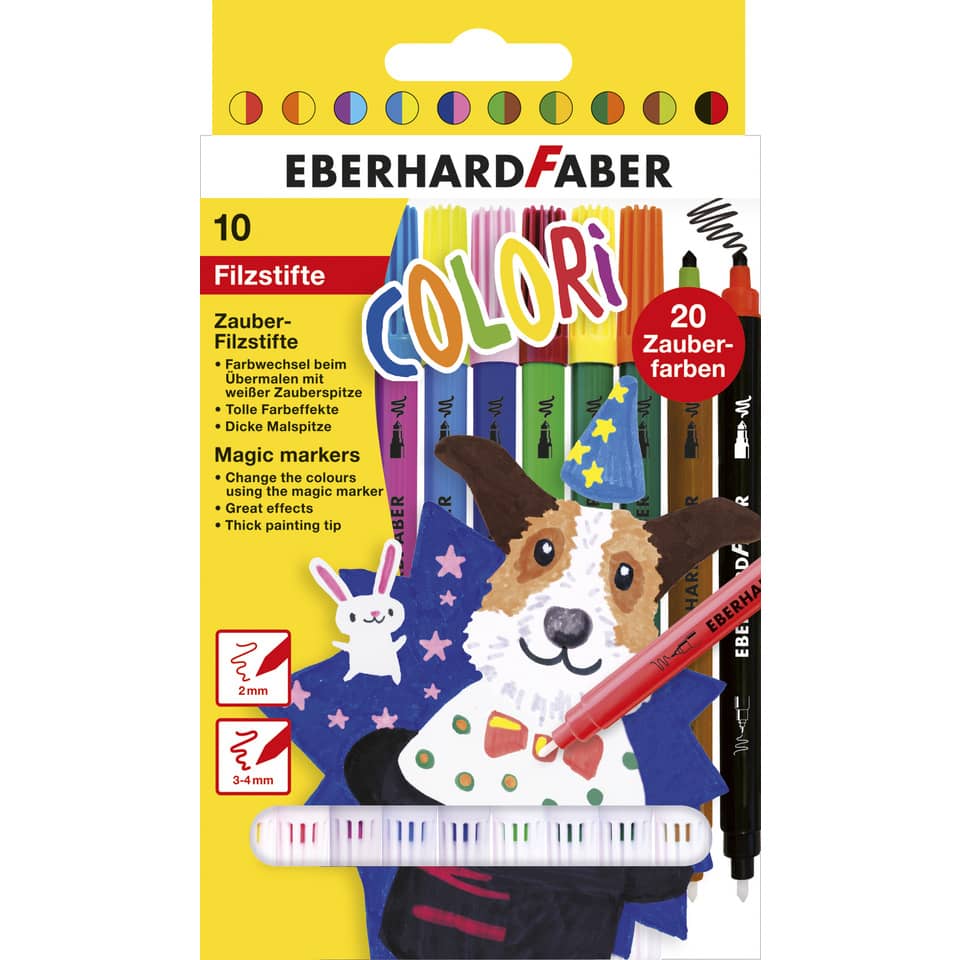 Filzstifte, Zauberfarben, Buntstifte, Magische Marker, Stiftset