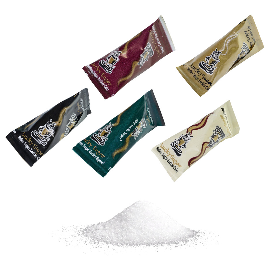 Zucker, Zuckerwürfel, Sachet, Konditorzucker, Pulverzucker