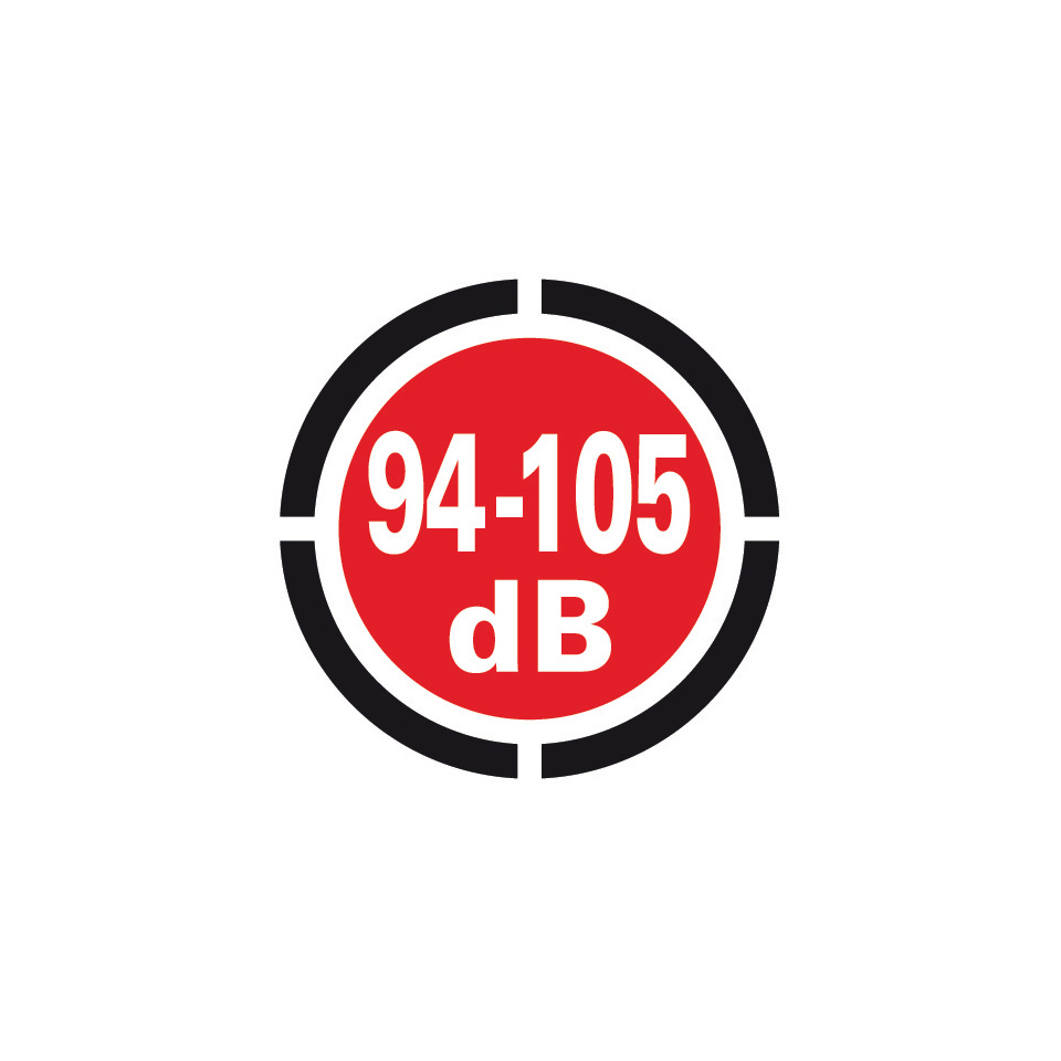dB, Lautstärke, Messwert, Symbol, Aufkleber