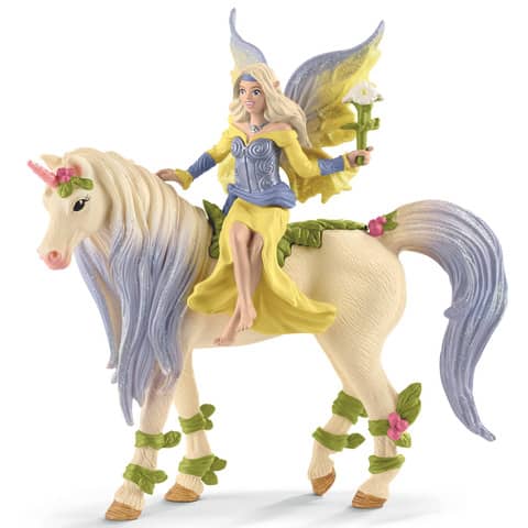 Spielzeugfigur Sera mit Blüten -Einhorn SCHLEICH 70565