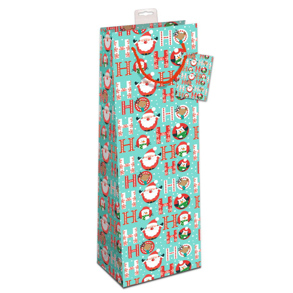 Geschenke-Tasche, Weihnachten, Santa, Hase, Pattern