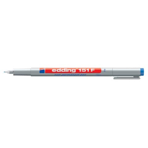 Folienstift 151F non-permanent, 0,6mm, blau EDDING 151 003