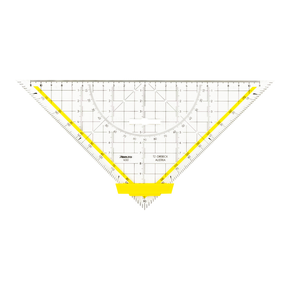 Lineal, Geometrischer Winkelmesser, Schablone, Millimeter, Profi-Winkelmaß