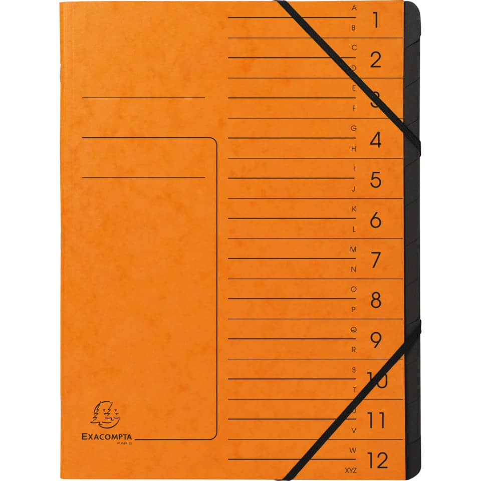 orange notebook, organizer, pocket notebook, grid lines, elastic band