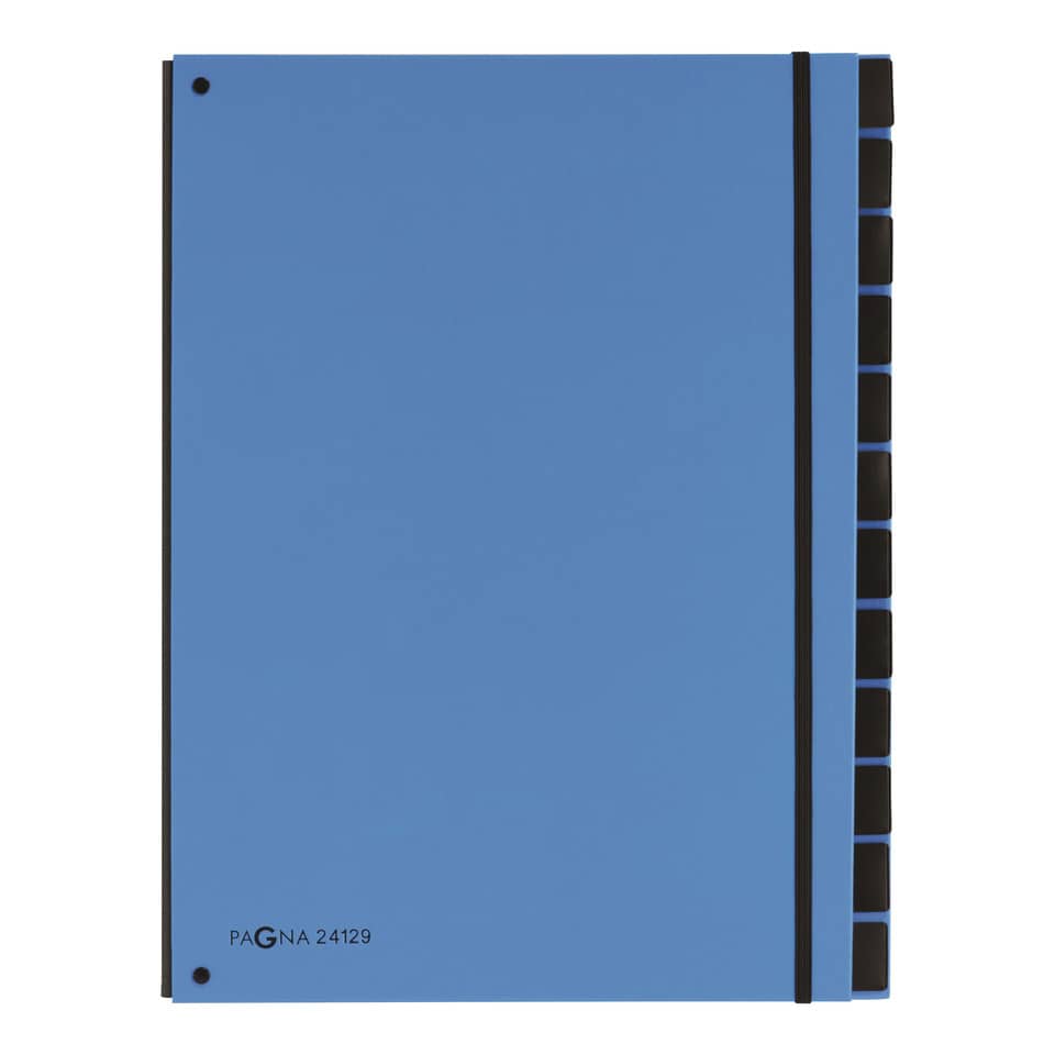 Spiralblock, Notizblock, Blaue Frontseite, Ringbinder, A5 Format