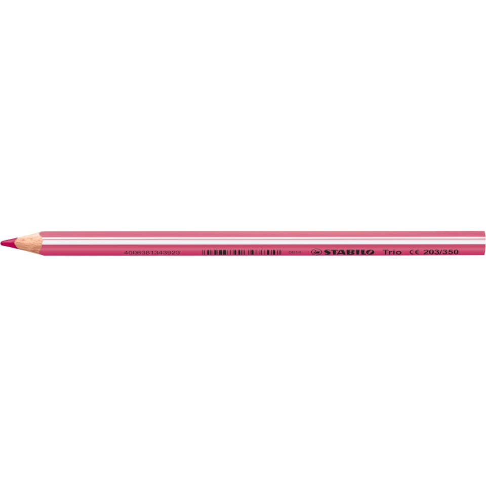 Bleistift, Rosa, Holz, Rundspitz, Trio