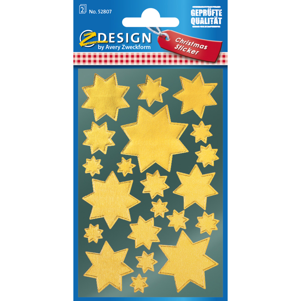 Sterne, Sticker, Gold, Stoffapplikationen, Dekoration