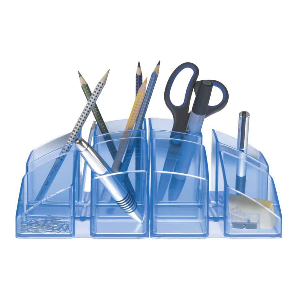 Schreibtisch-Organizer, Stiftablage, Bleistiftständer, Scherenhalter, Kunststoff-Organizer
