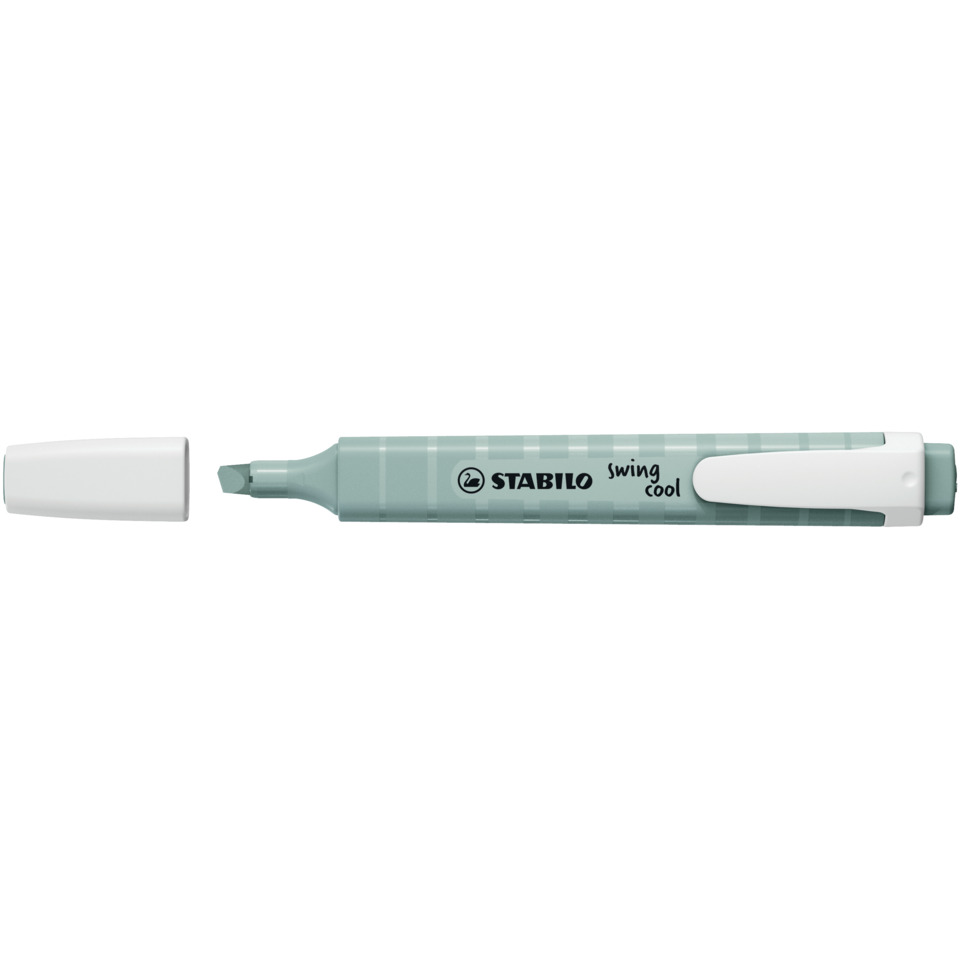 Marker, Textmarker, Stabilo, Swing Cool, Aqua-Grün