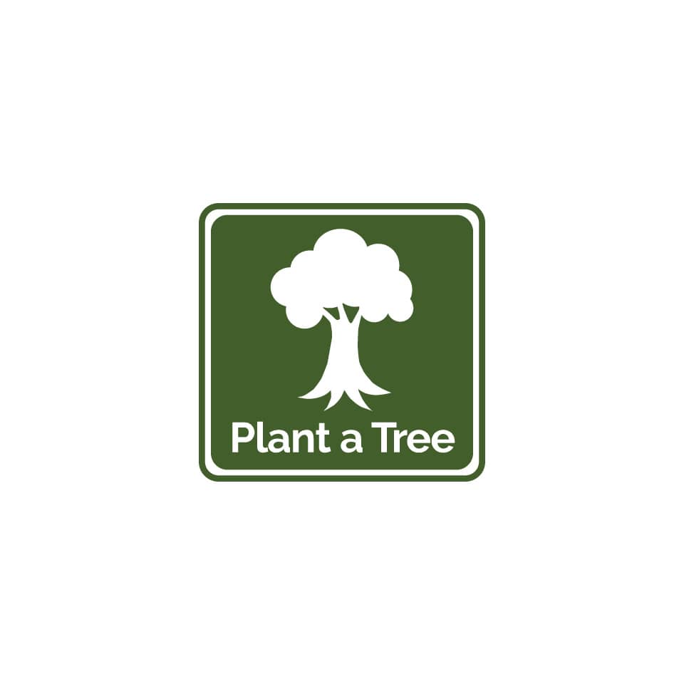 Baum, Logo, Grün, Schild, Plant a Tree
