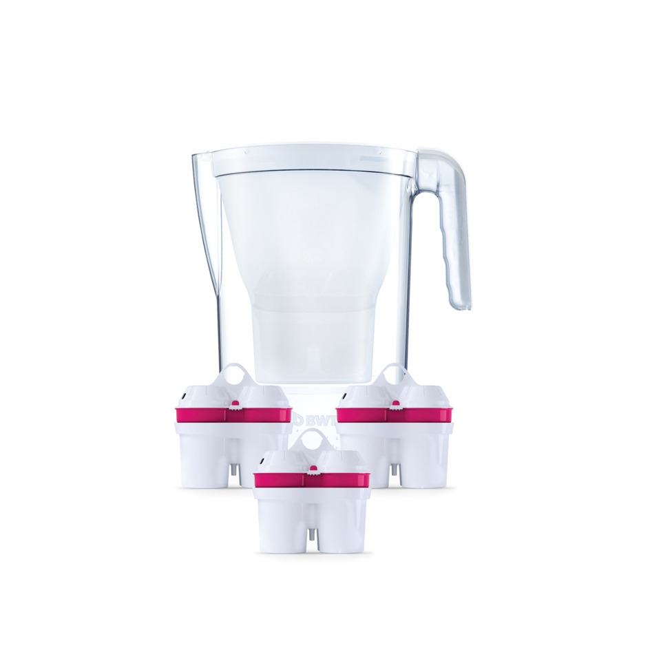 Wasserfilter, Wasserkanne, Filterbeutel, Kanna-Set, Magnetverschluss