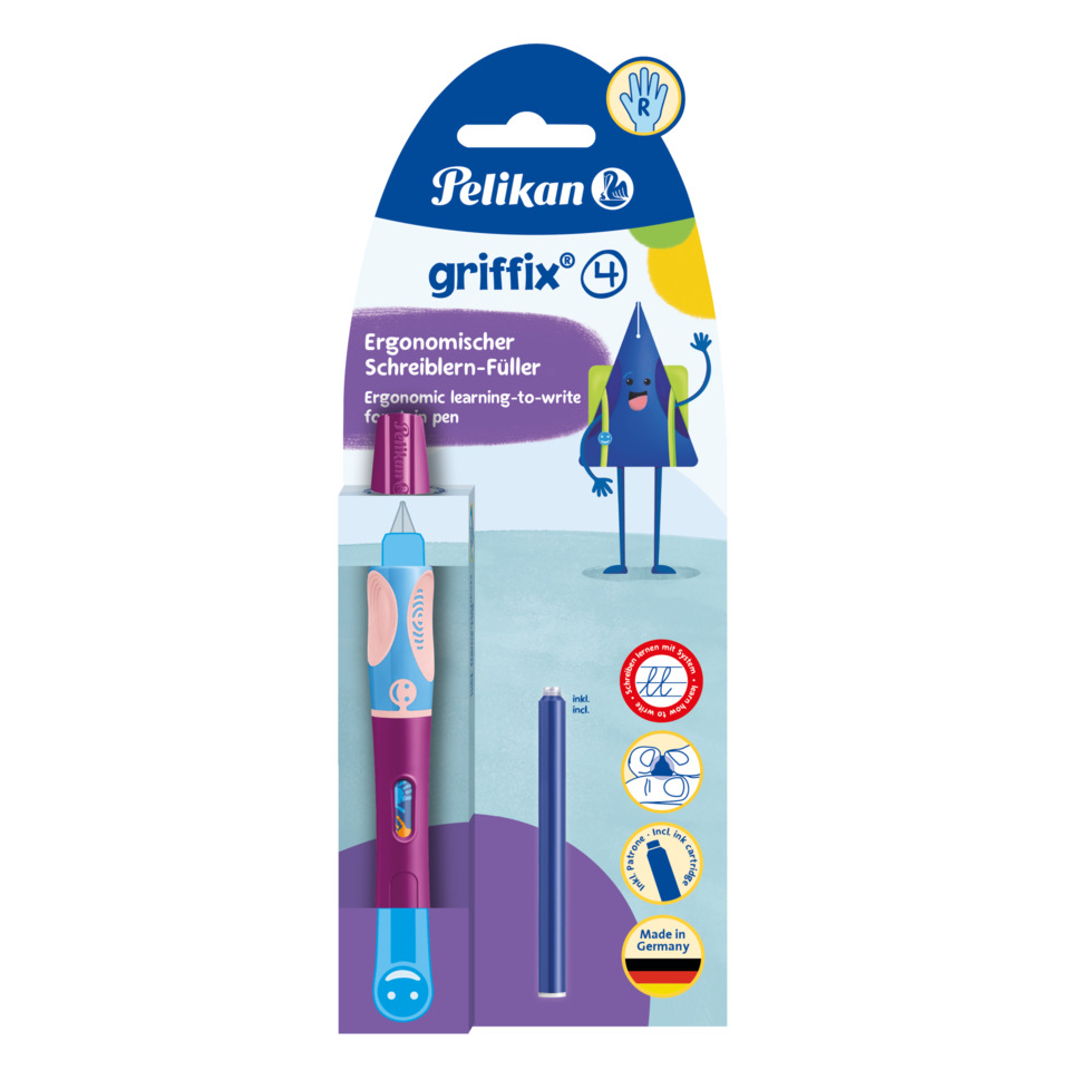 Ergonomischer Stift, Schreiben-Füller, Griffix 4, Ergonomischer Pens, Schulbedarf