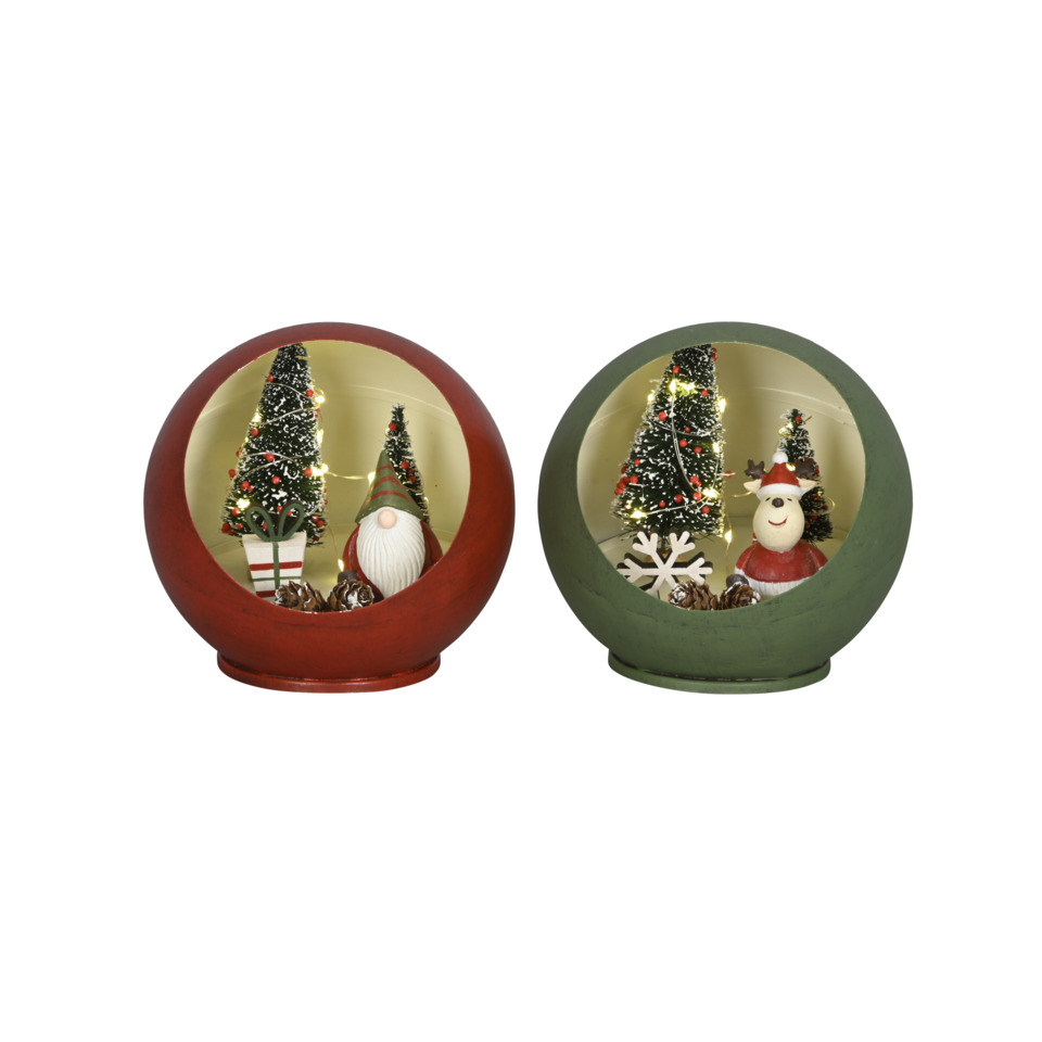 Schneekugel, Christbaumkugel, Weihnachtsdeko, Deko-Szene, Winterdeko