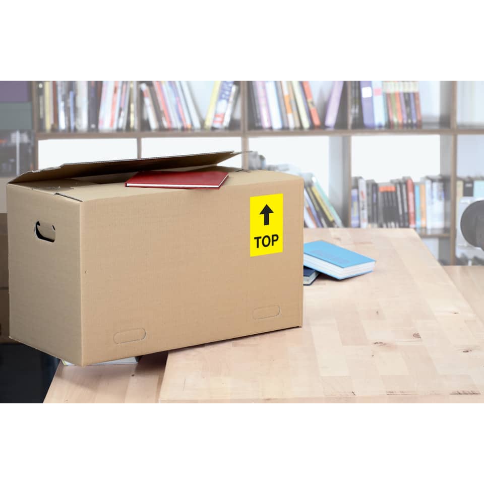 Umzugskarton, Kartonbox, Packkarton, Beschriftung, Top