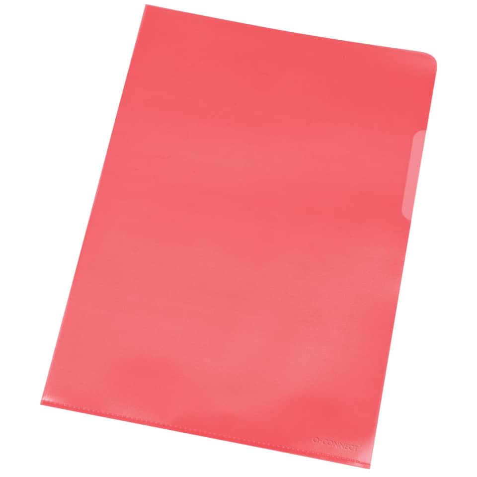 Ordner, Hülle, Kunstleder, Pink, Glattlederoptik