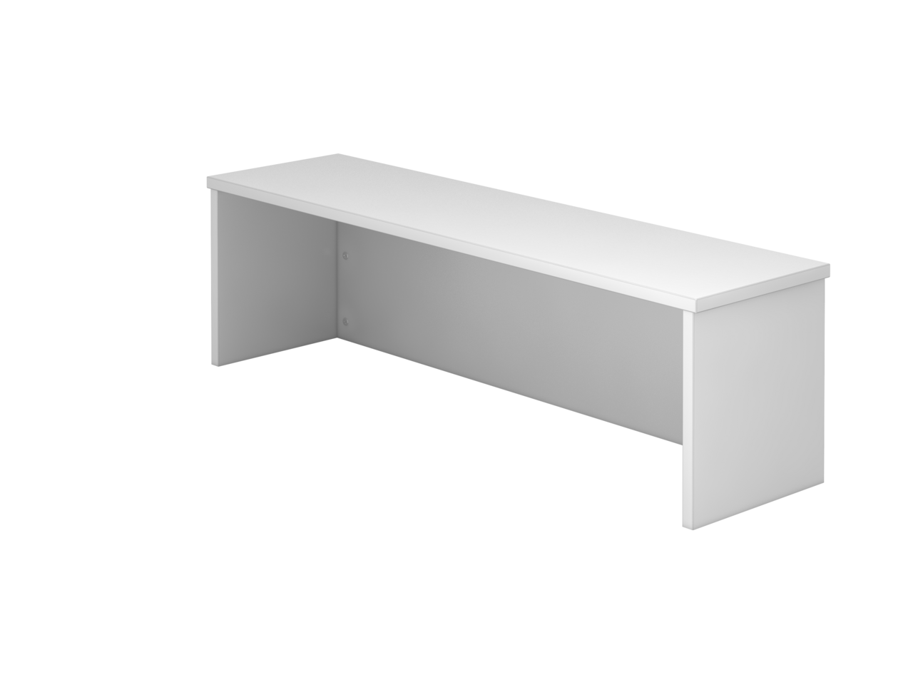 Thekenaufsatz für Tischbreite  1,20m