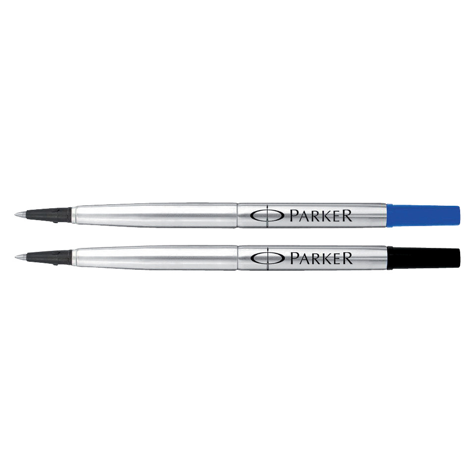 Kugelschreiber, Schreibgerät, Kugelschreiber-Set, Kaltstahl, Blau & Schwarz