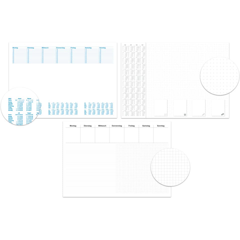 planer, kalender, wöchentlich, layout,  Raster