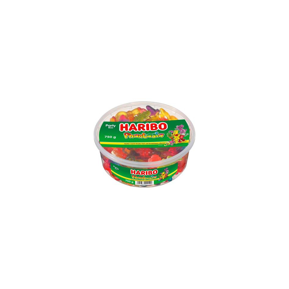 Haribo, Gummibärchen, Tutti Frutti, 750 g, Becher