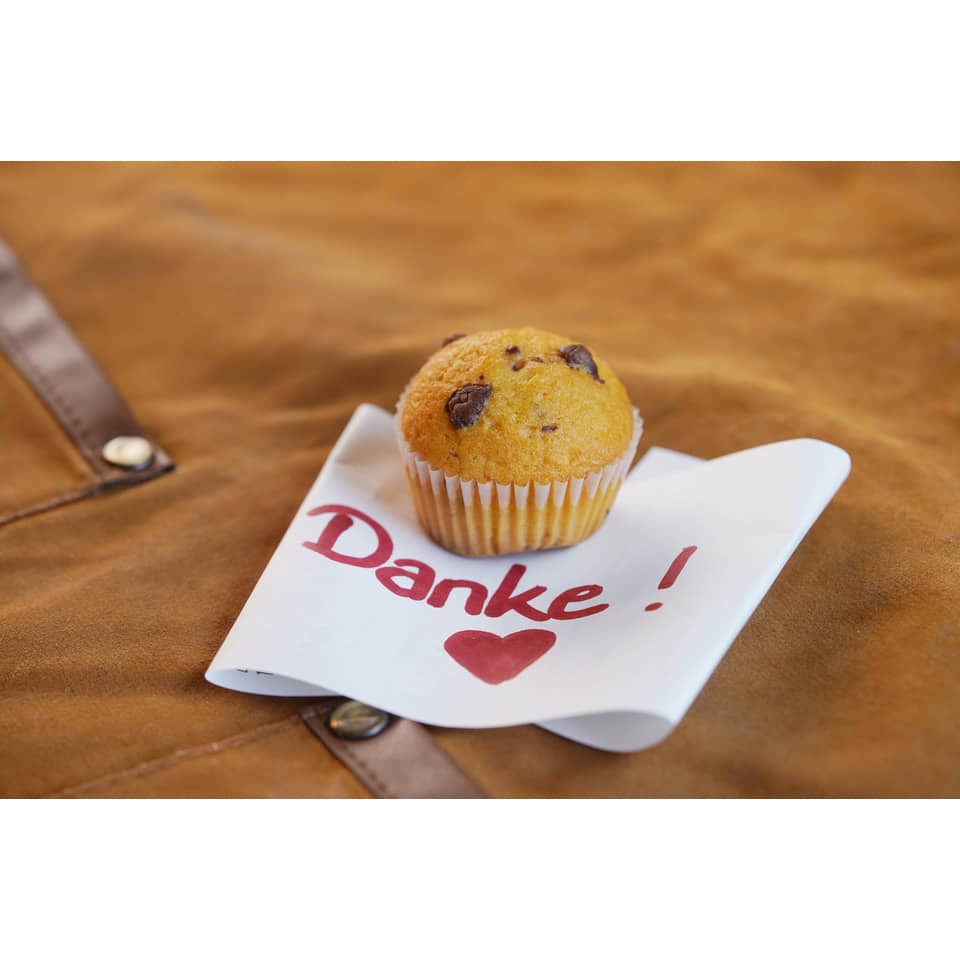Muffin, Schokoladenstückchen, Backware, Kuchen, Notizpapier