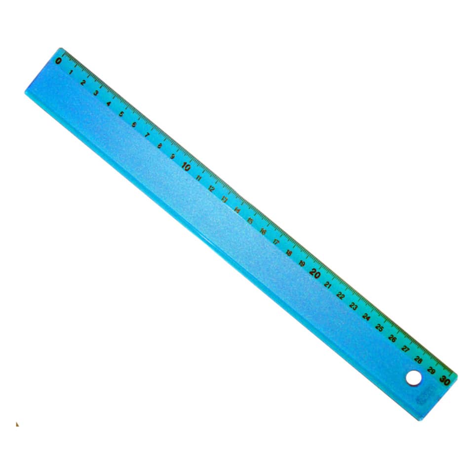 lineal ruler, ruler, measurement tool, plastic ruler, 30 cm