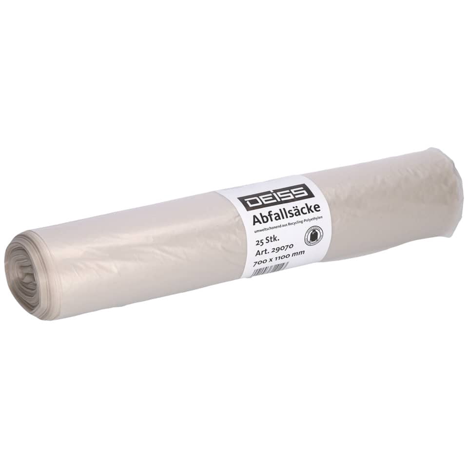 Abfallsäcke, Rollengewicht, Plastikfolie, Recycling, Müllsack