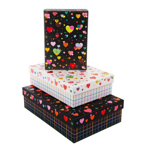 Geschenkkarton Heart to Heart, 3-teilig TURNOWSKY 85 483