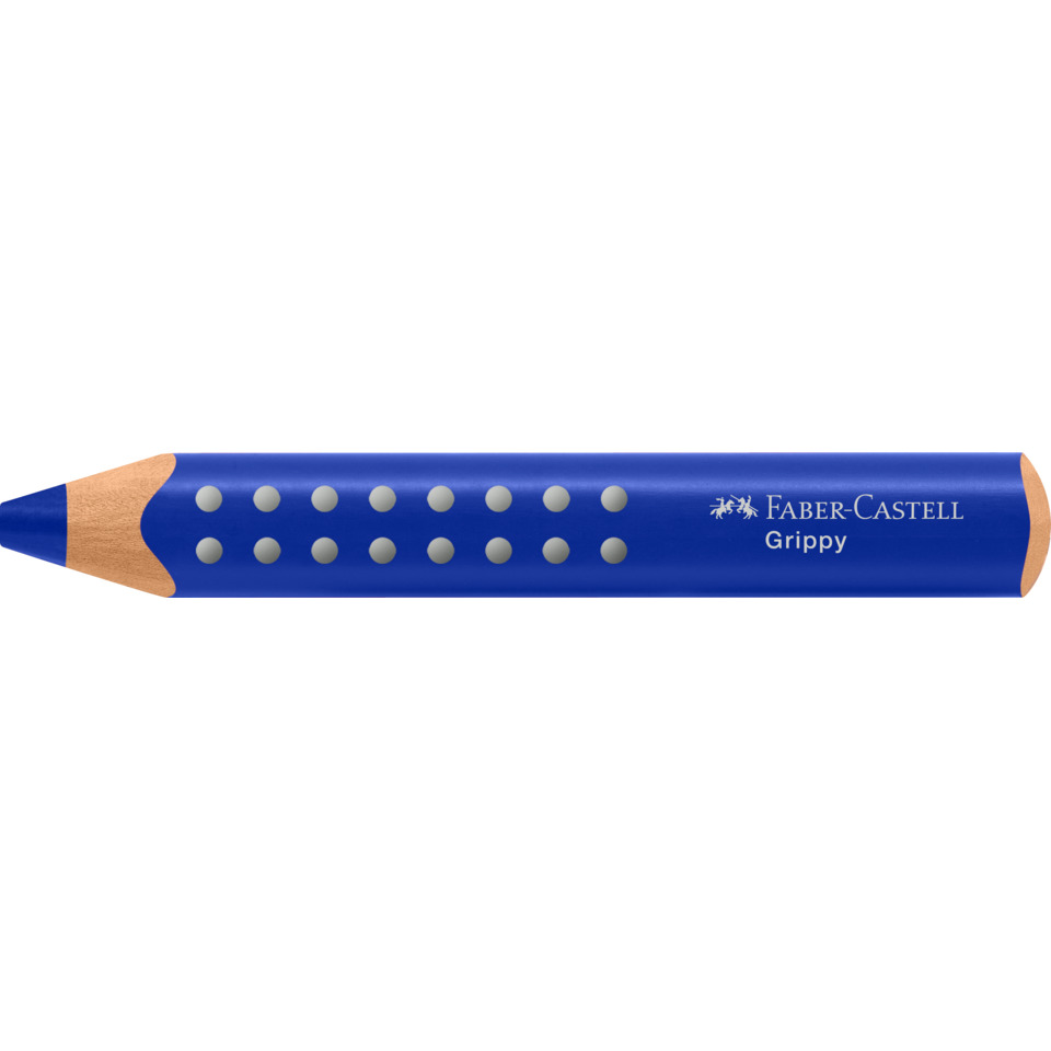 blue pencil, blue colored pencil, grippy, long pencil, brand not visible