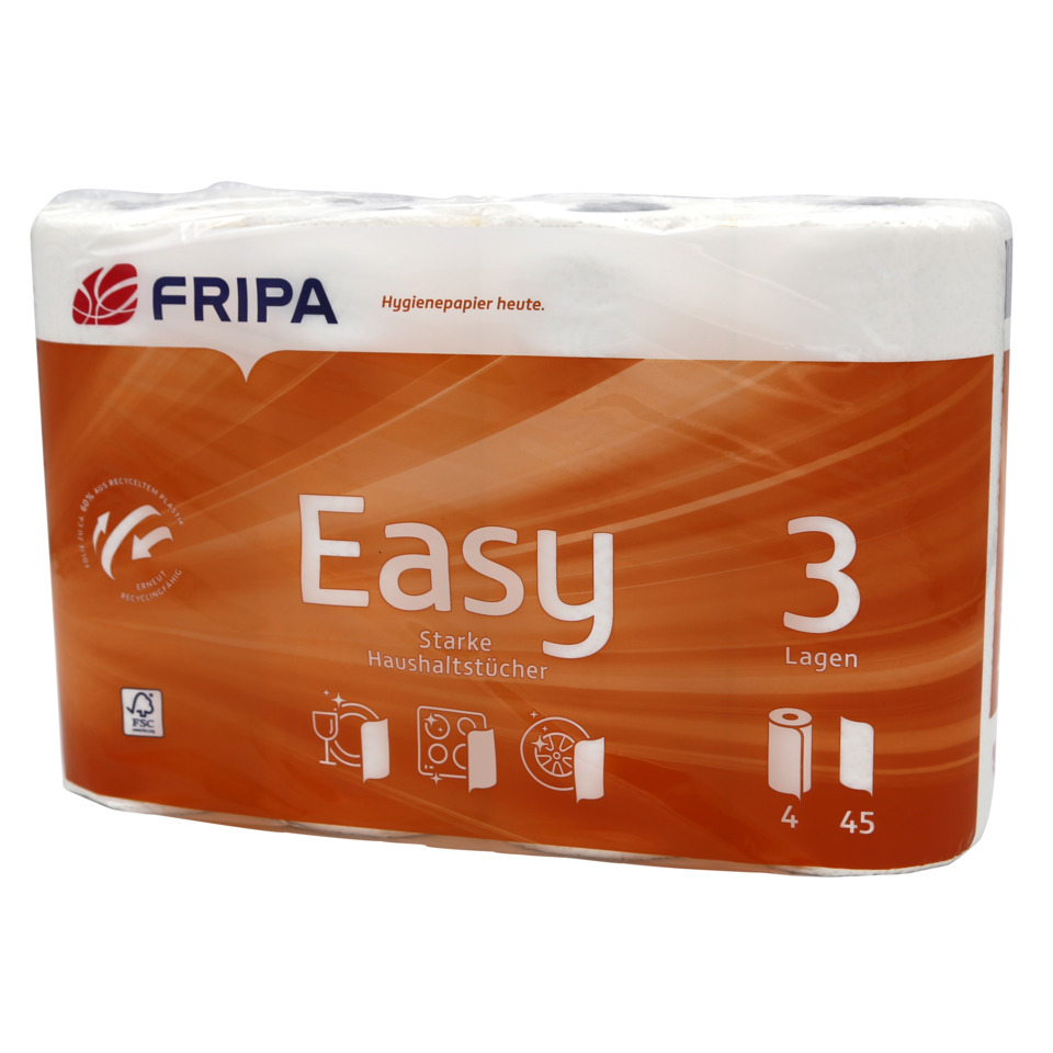 Küchenrollen, Papierrollen, Haushaltstücher, Easy 3, Fripa