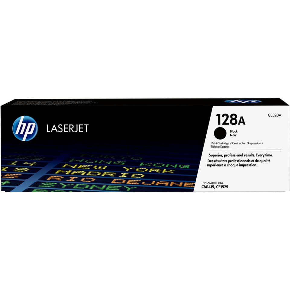 LaserJet, Tintenpatrone, Schwarz, 128A, HP
