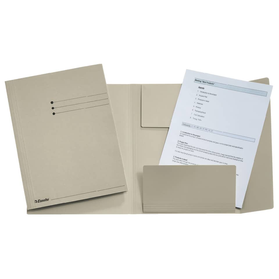 Notizbuch, Ordner, Hefter, Dokumentenmappe, Beige