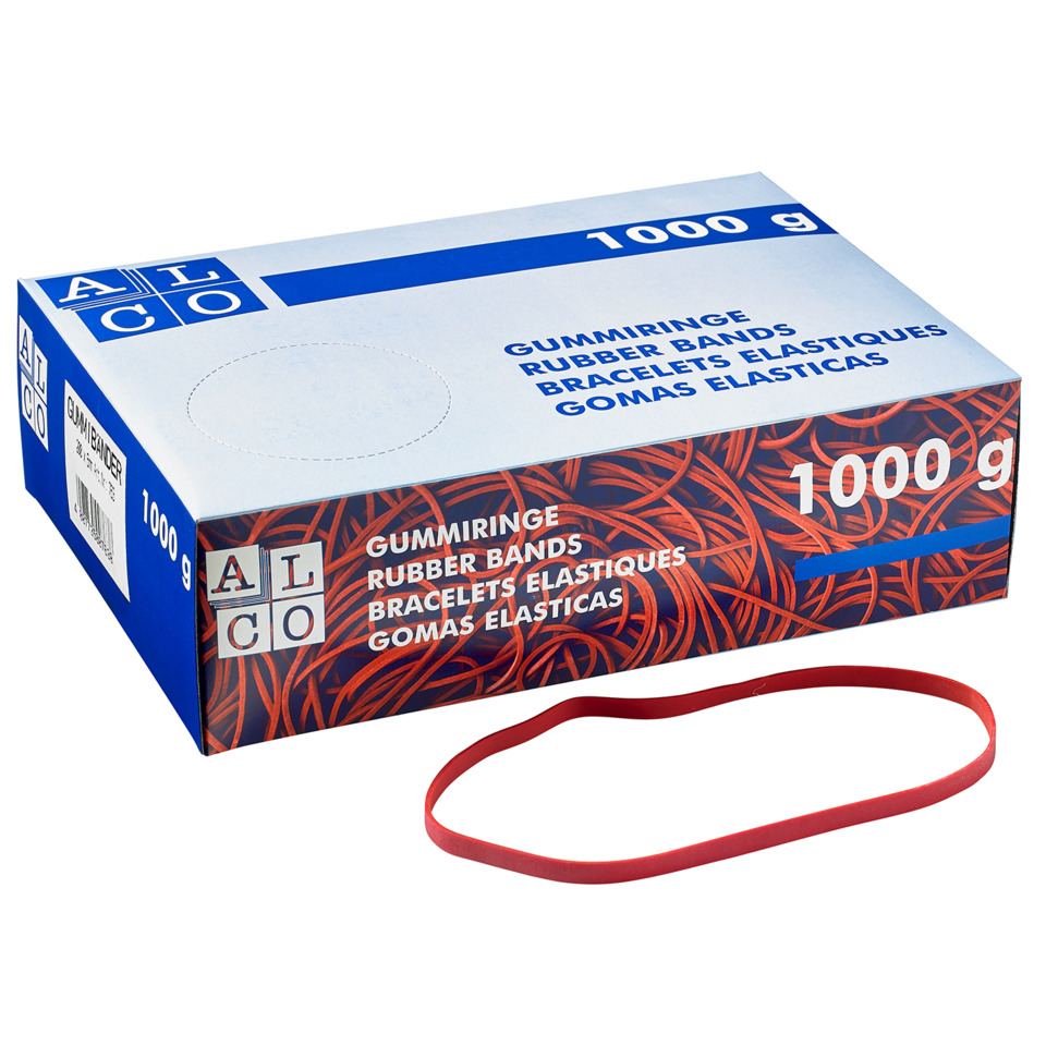 Gummi-Band, Gummi-Bänder, Bracelet Elas, Elastische Bänder, 1000 g