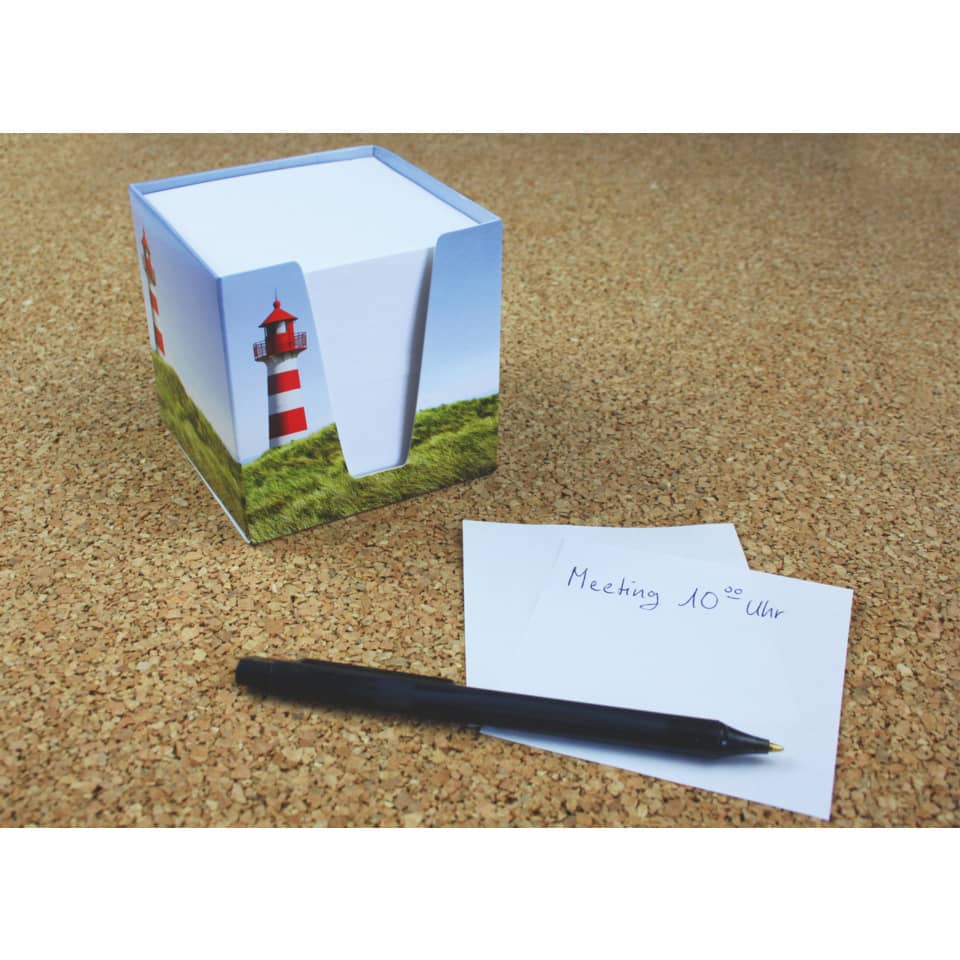 box, Leuchtturm, Landschaft, Notiz, Stift