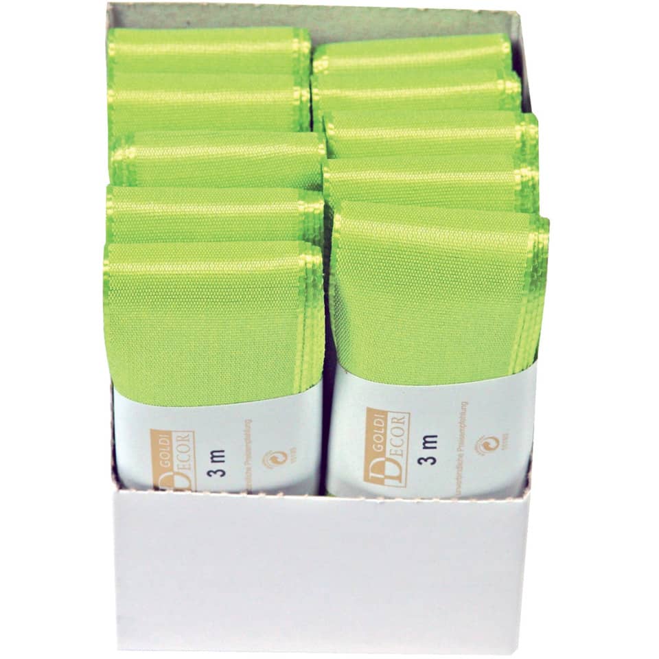 Garnierrolle?, Klebeband?, Gurtband?, Limegrün, 3 m