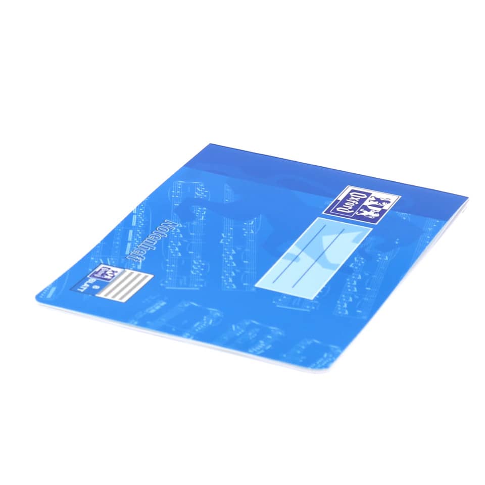 Notizblock, Kladde, Blaue Farbe, A4, Kartenlayout