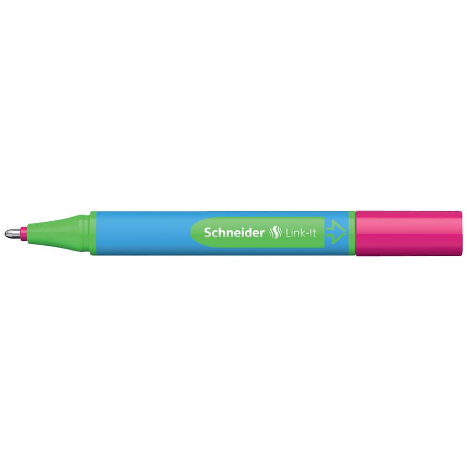 Marker, Korrekturstift, Kunststoff, bunte Fassung, Schneider Link-It