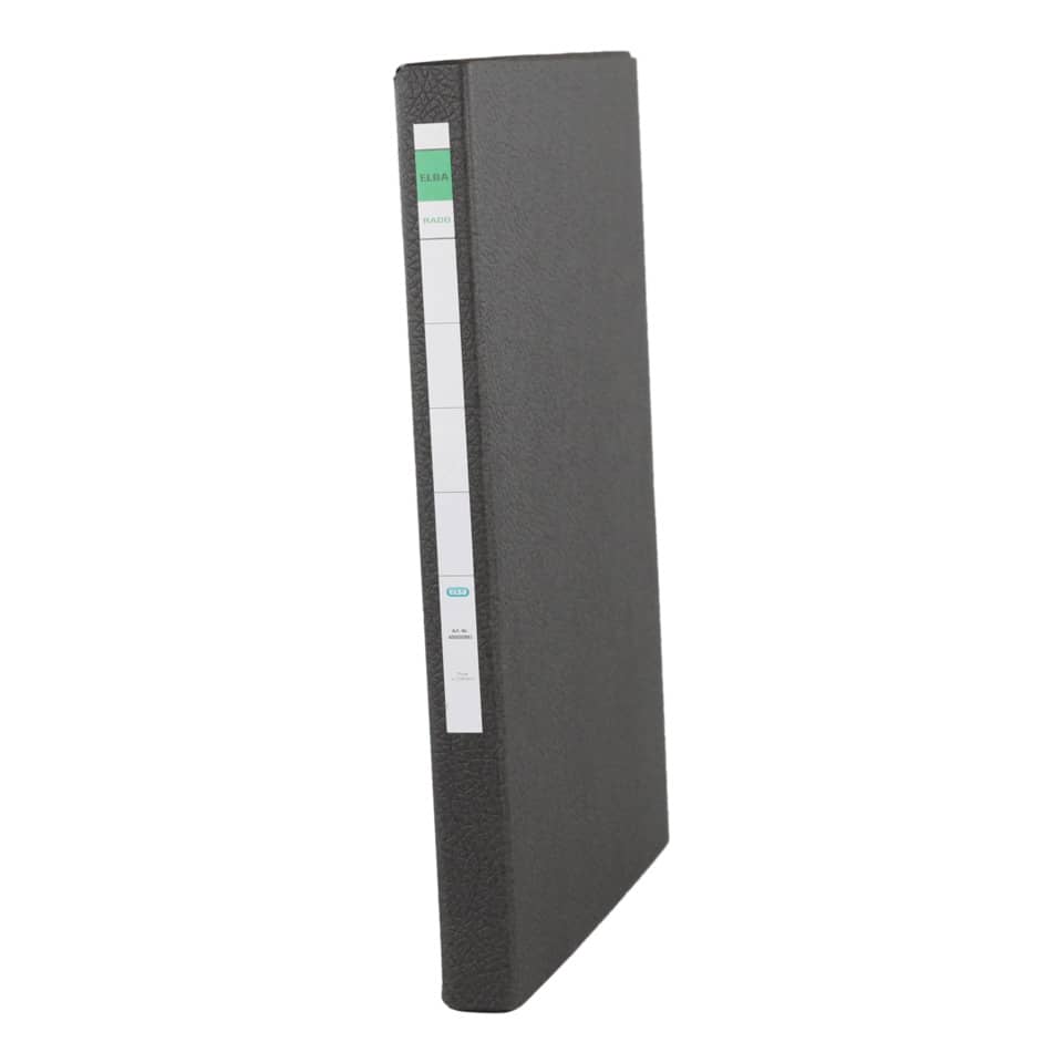 Ringbinder, Binder, Leather, Black, Organiser