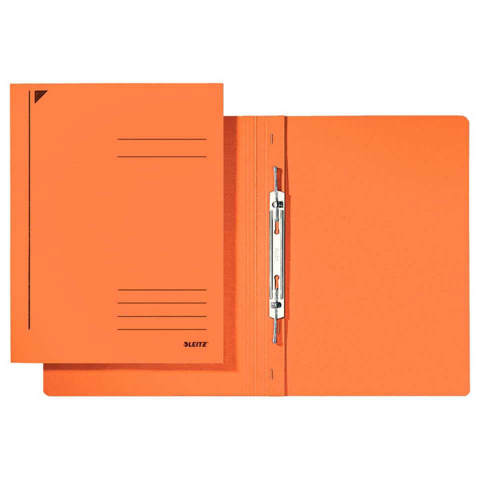 Ordner, Binder, Klemmbinder, Orangene Farbe, A4 Ordner