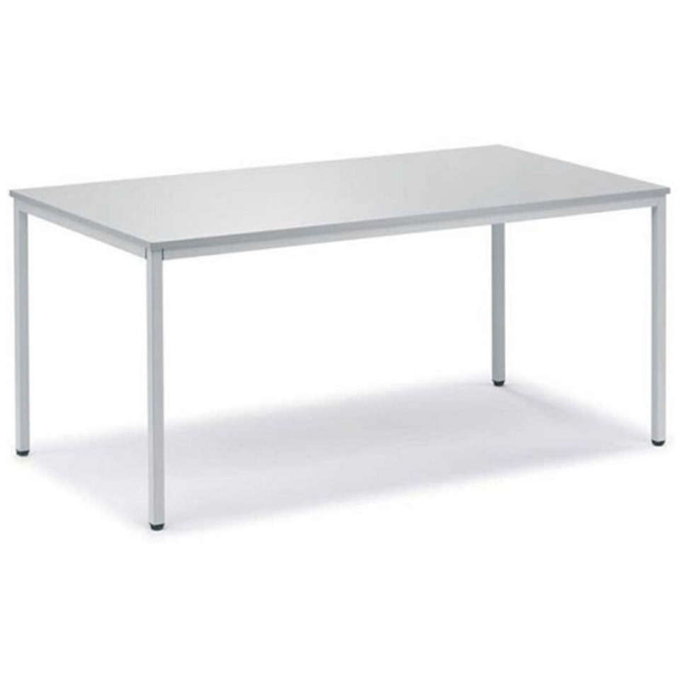 Esstisch, Tisch, Metalltisch, Glatter Tisch, weißer Tisch
