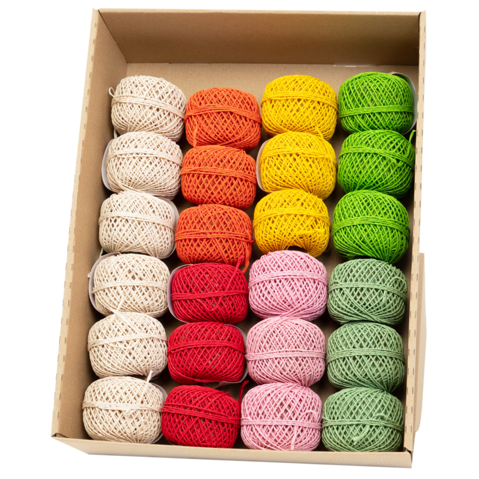Textiles, Garn, Stoffgarn, Farbenseiger?, Knäuel
