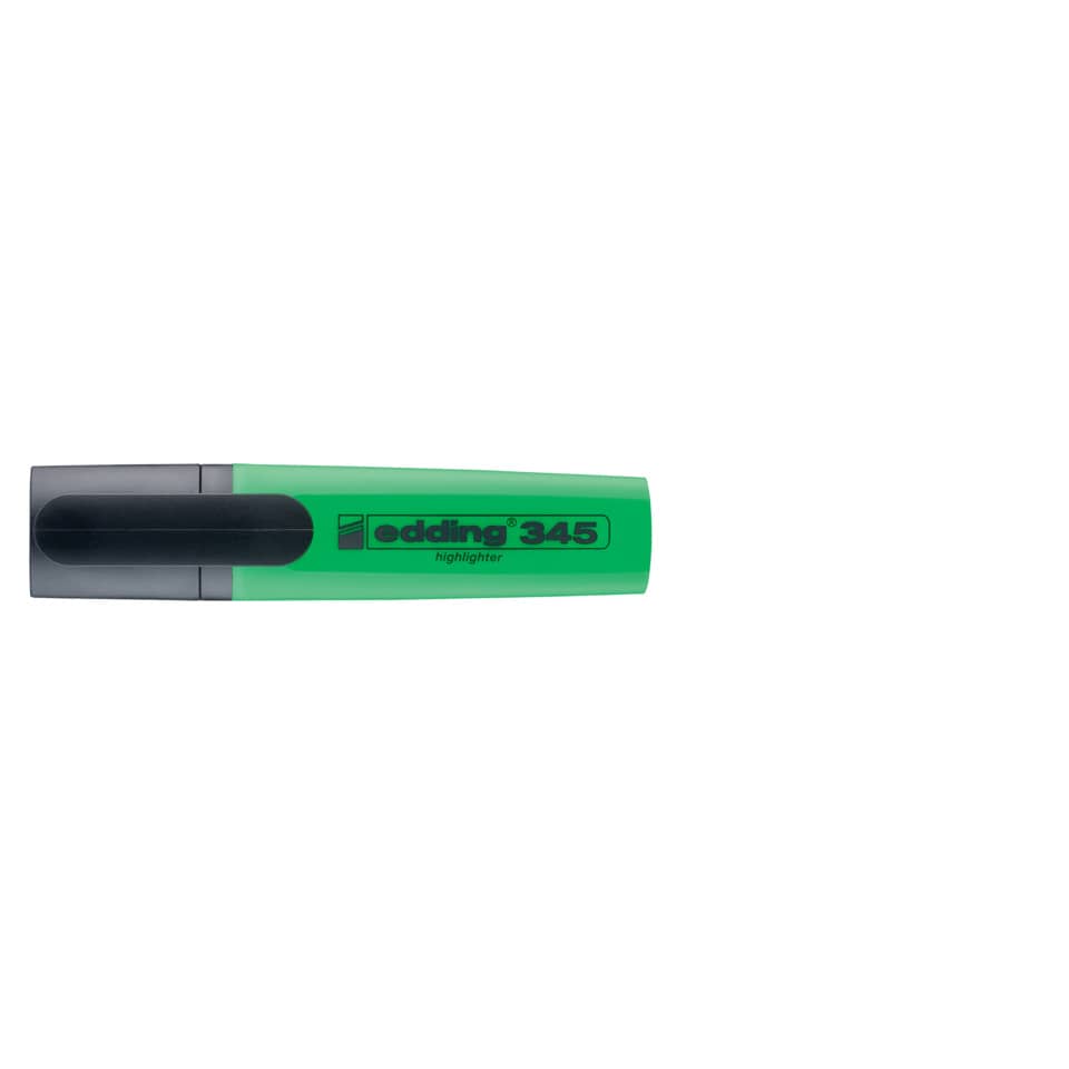 highlighter, Marker, grün, Edding 345, Bastelwerkzeug