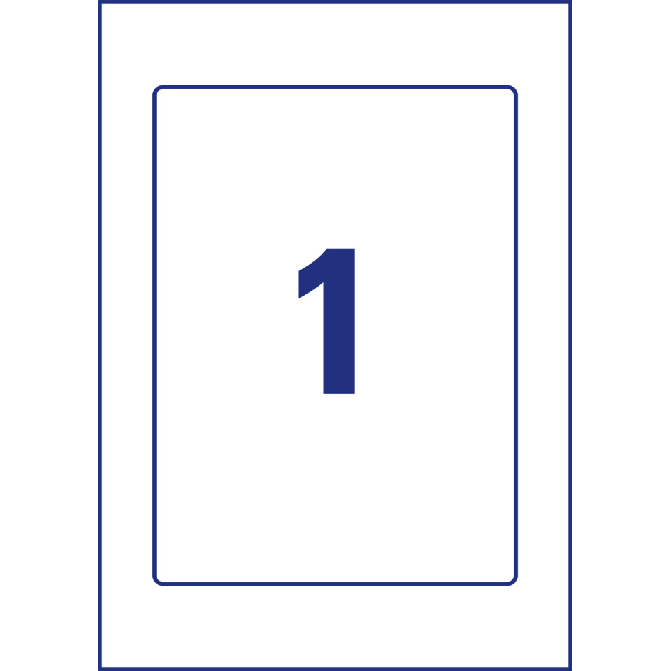 Indexkarte, Karten nummer, Nummer 1, blauer Rand, weiß, card, nummer, 1, meilenstein, rang