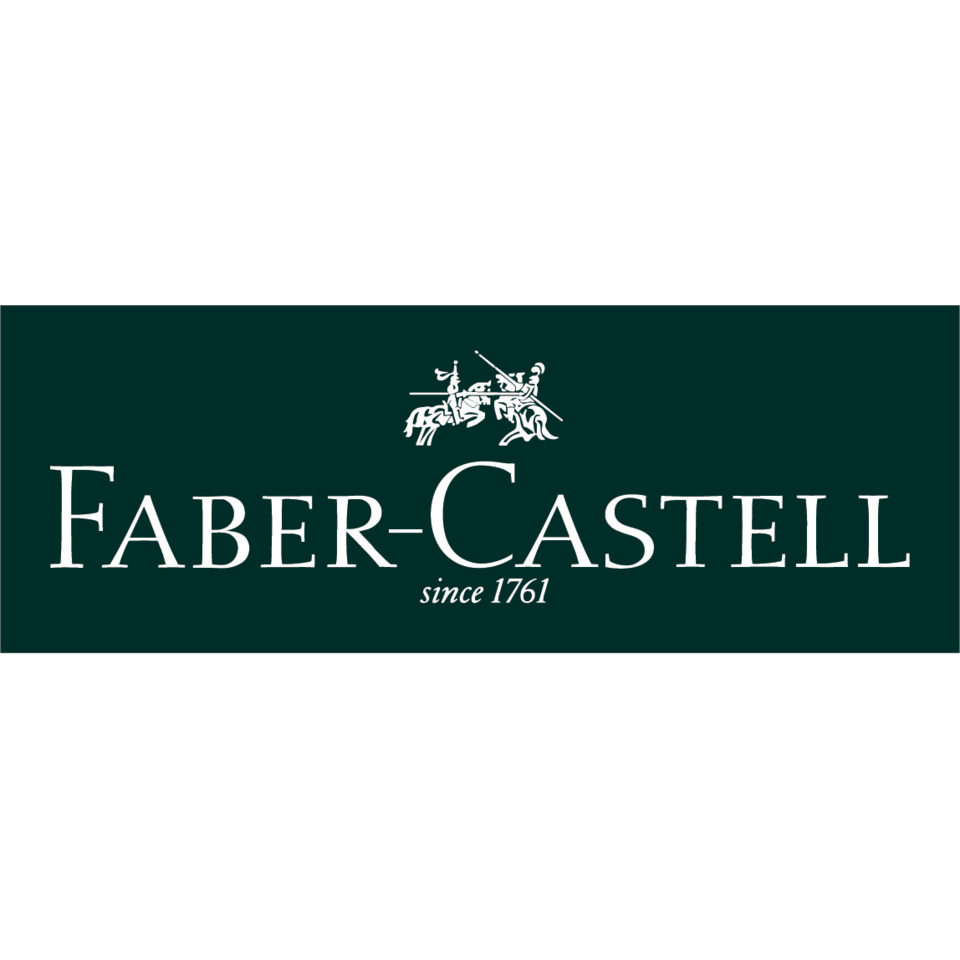 logo,  Markenetikett, Faber-Cassell, grünes Banner, seit 1761